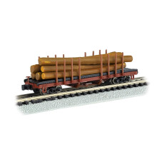 Bachmann ACF 40' Log Car 1935 - 1960 Verze - N Mertko