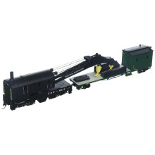 Bachmann Trains 250Ton Steam Crane Boom Tender CHESAPEAKE OHIO HO Scale