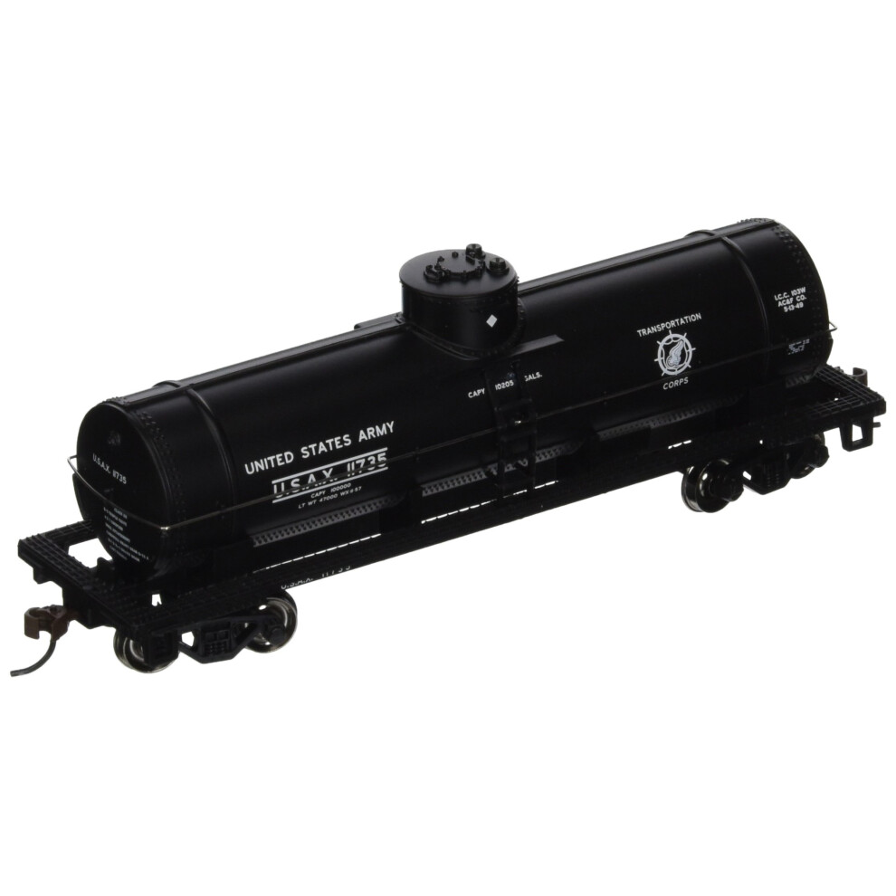 Bachmann Industries 40 SingleDome Tank Car  US Army HO Scale