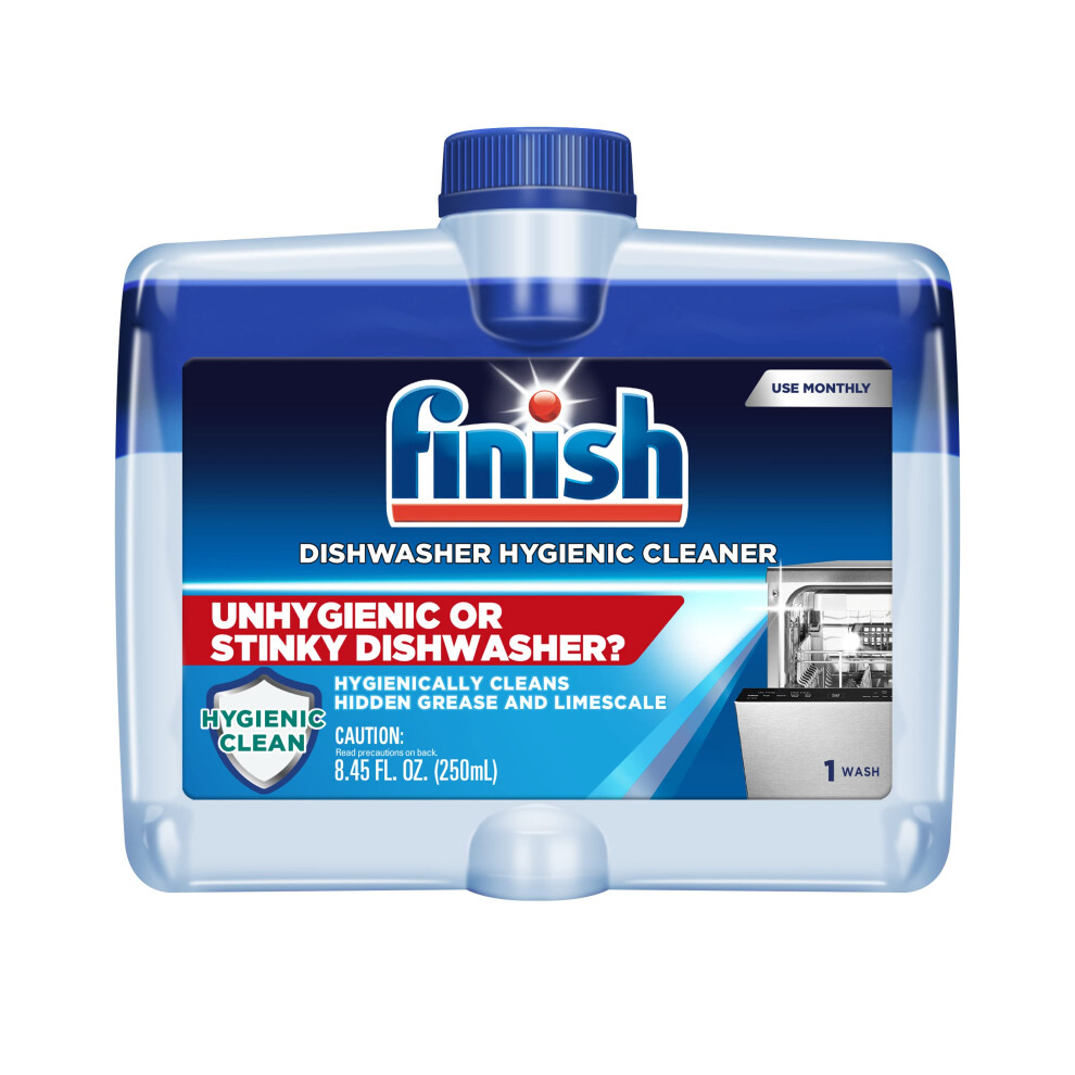 Finish Dual Action Dishwasher Cleaner Fight Grease  Limescale  Fresh  845oz