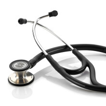 ADC 601BK Adscope 601 Convertible Cardiology Stethoscope with Tunable AFD Technology For Adult and Pediatric Patients Black
