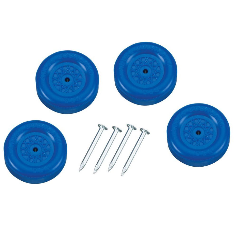 Revell Pinewood Derby Wheel  Axle Set  Blue