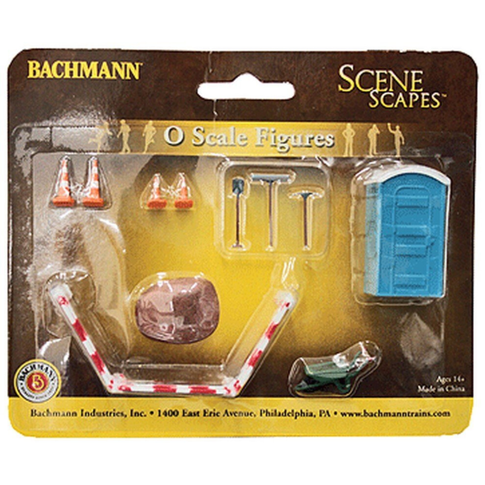 Bachmann Trains SceneScapes Building Site Accessories