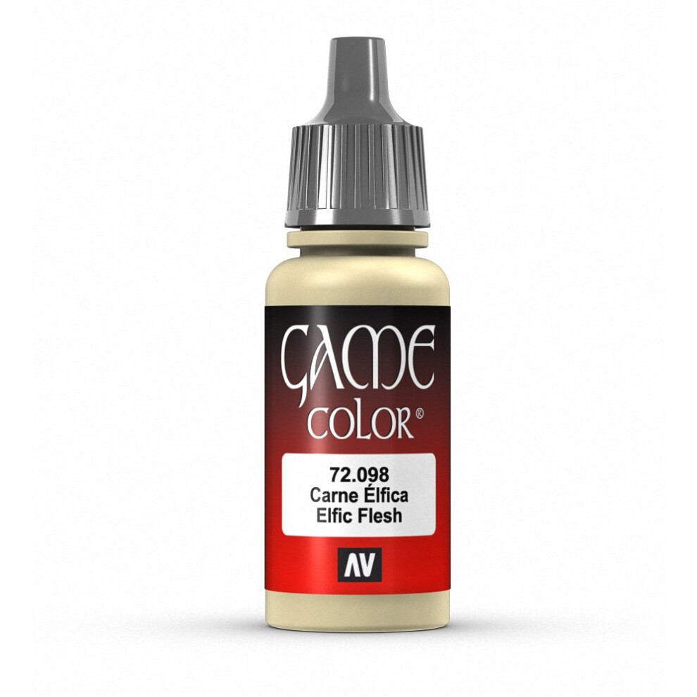 Vallejo Game Color Elfic Flesh Paint  17ml