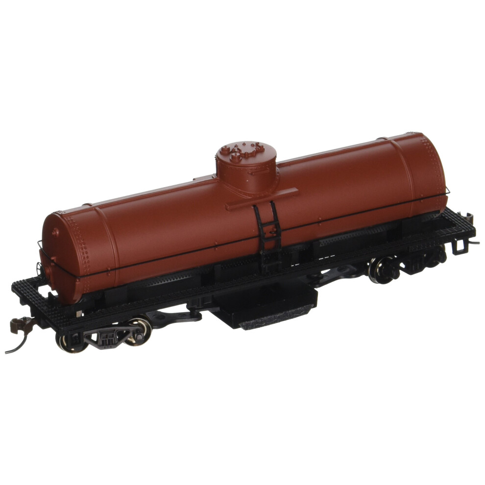 Bachmann Trains  Track Cleaning Tank Car  UNLETTERED OXIDE RED  HO Scale