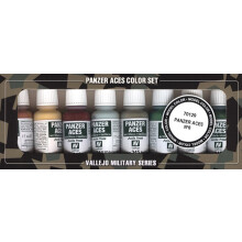 Vallejo Panzer Aces No #6 Paint Set 17ml