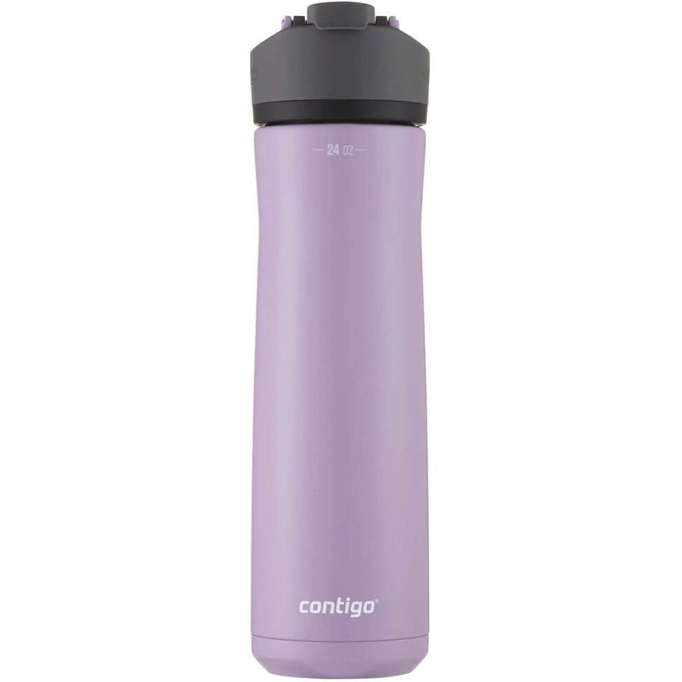 Contigo Cortland Chill 20  24oz  Insulated Stainless Steel Water Bottle with AUTOSEAL Lid  Lavender