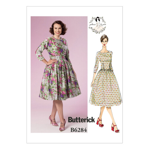 Butterick Butterick Patterns B6284 A5 Γυναικείες Φούστες από Gertie, A5 (6-8-10-12-14)