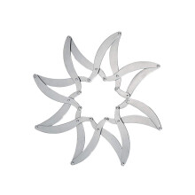 Alessi Augh Expanding PanStand Silver