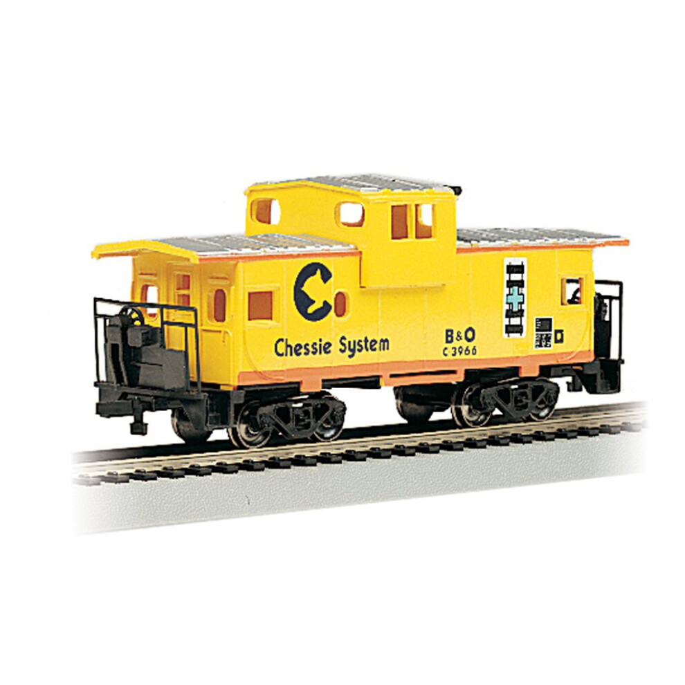 Bachmann Trains  36 WideVision Caboose  CHESSIE Yellow  HO Scale