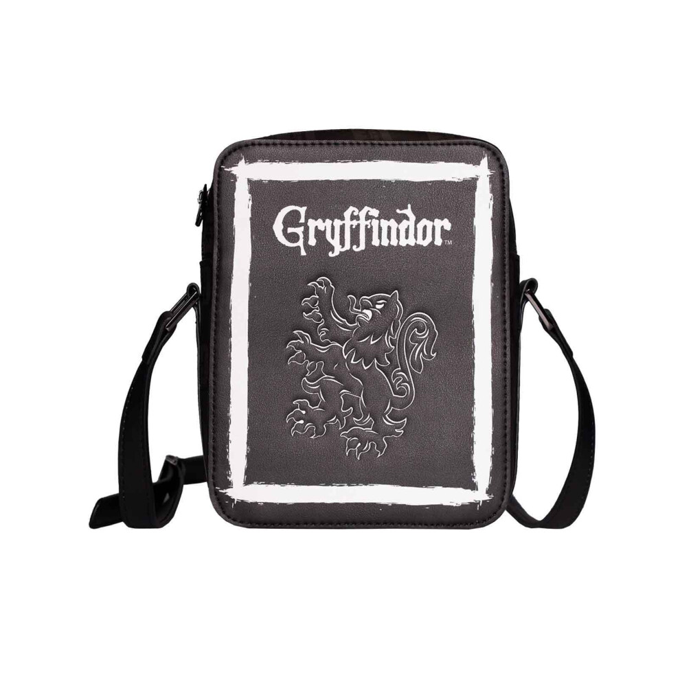 Harry Potter Shoulder Bag Wizards Unite Gryffindor Crest new Official Black