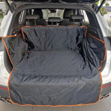 (black, 1PCS) Larger Version Car Suv Hatchback Rear Back Seat Cover Pet Dog Boot Mat Cargo Liner Trunk Tray Bumper Tray Protector Accessories