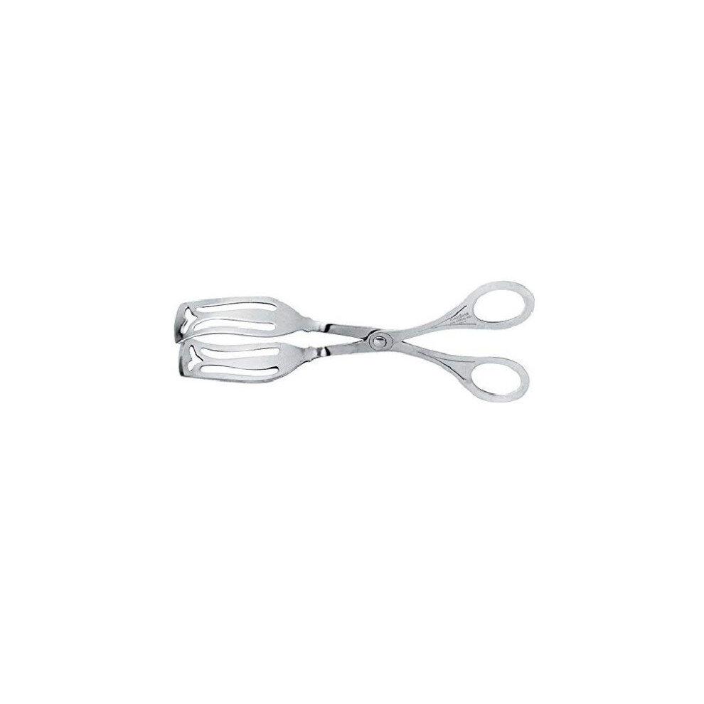 Alessi Pastry Tongs  Silver