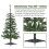 (Green) 4ft Artificial Christmas Tree with 139Tips & Stand 3