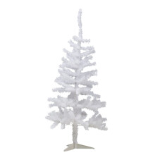 (White) 4ft Artificial Christmas Tree with 139Tips & Stand