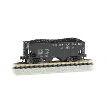 Βαγόνι Hopper 55 τόνων 2-μπαί για τρένα C&O, Κλίμακα N