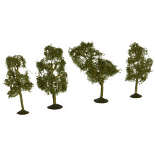 Bachmann Trains SCENE SCAPES 2 2 SYCAMORE TREES 4 per box N Scale Protypical Green
