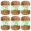 6-Pack 100% Μαλλί Merino για Πλέξιμο και Κέντημα από Sunny Cat (18 Ανοιχτό Χακί) 1