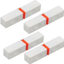 (White) 4pcs Bounce Bricks, Magnetic Building Blocks, Magnetic Fidget Block Toy, Mini Building Blocks, Fidget Magnetic Spinner, Magic Decompression Toy Tw