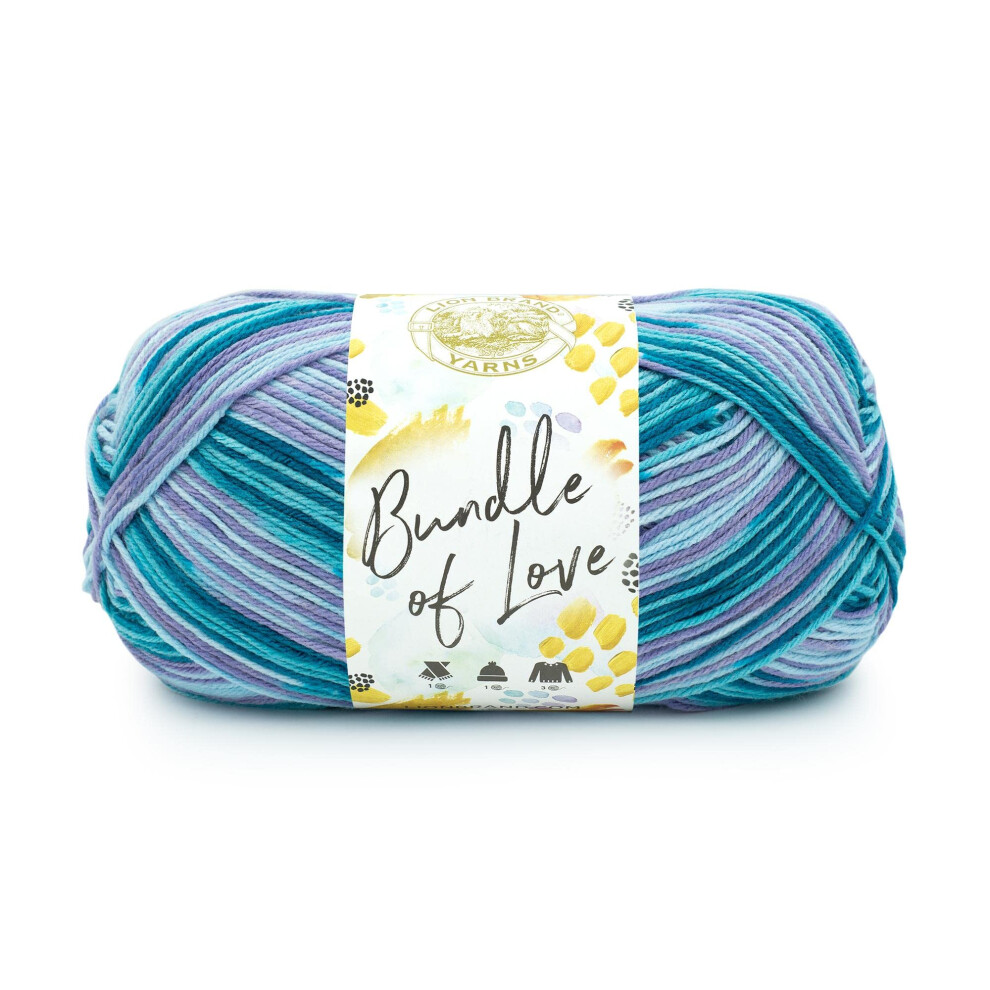 Lion Brand Yarn Bundle of Love Yarn  Mermaid