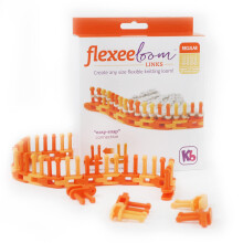 Authentic Knitting Board Flexee Loom Links Regular Regular Gauge for Medium Weight Yarn 42 Links 84 pegs