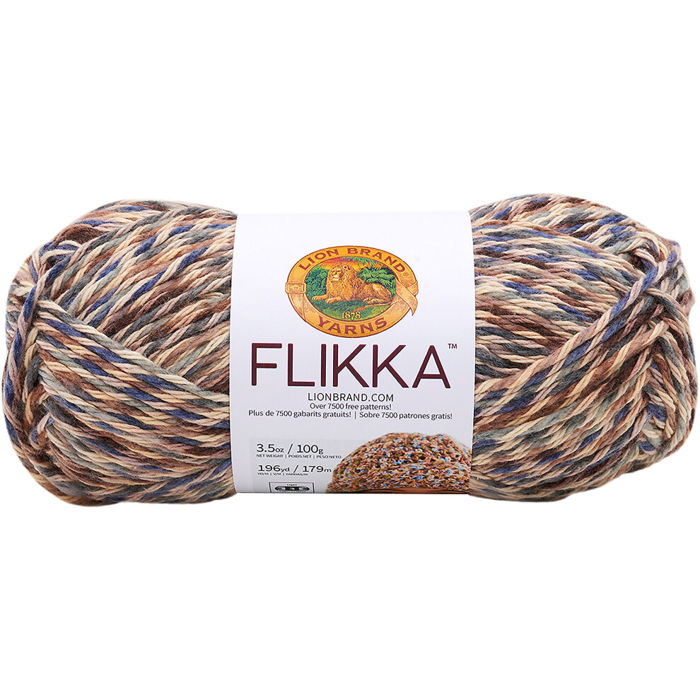 Lion Brand Yarn Flikka Yarn  Sidewalk