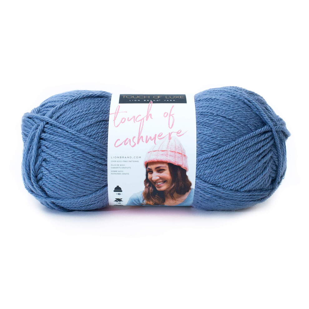 LION BRAND YARN COMPANY YARN TOUCH OF CASHME MOONLIGHT