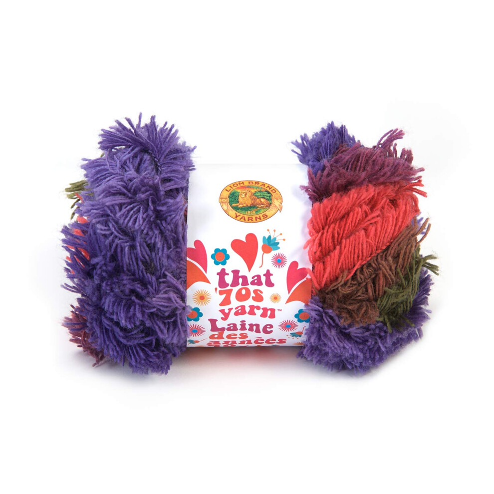 Lion Brand Yarn That  70s yarn  Right on