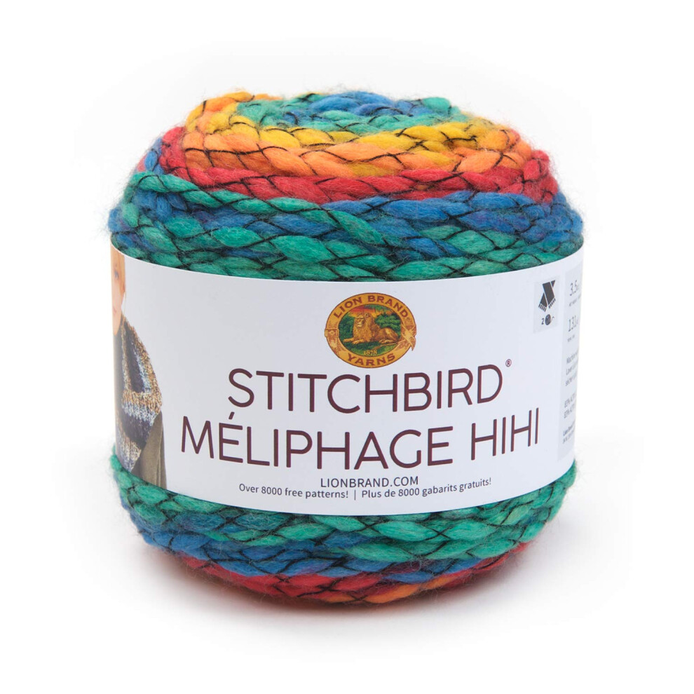 Lion Brand Yarn Stitchbird Yarn  Parrot