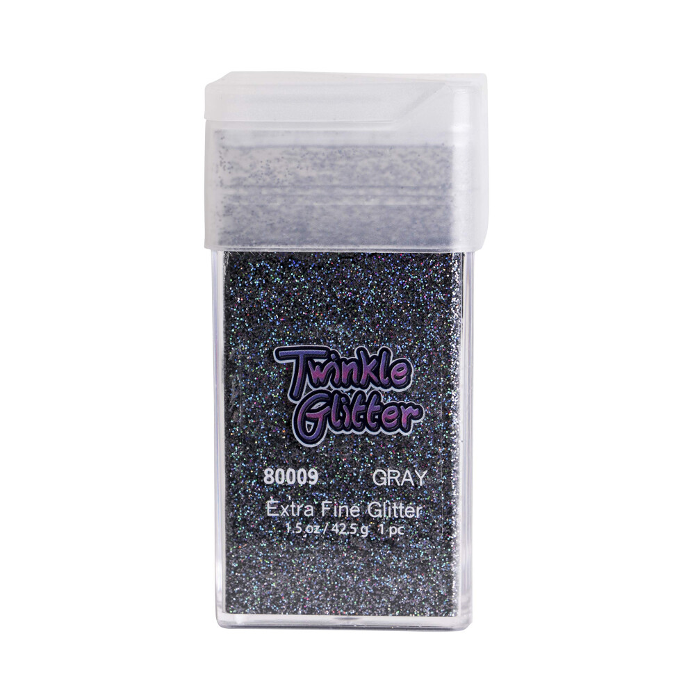 Arsimus Extra Fine Twinkle Glitter Gray