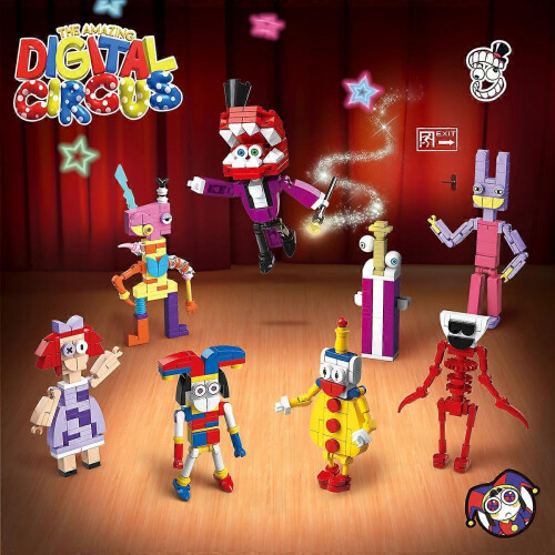 The Amazing Digital Circus Building Block Toy 2