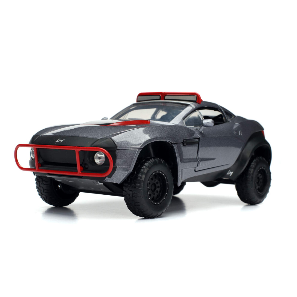 JADA Toys Fast  Furious 124 Lettys Rally Fighter Diecast Car  Toys for Kids and Adults  Gray  Standard