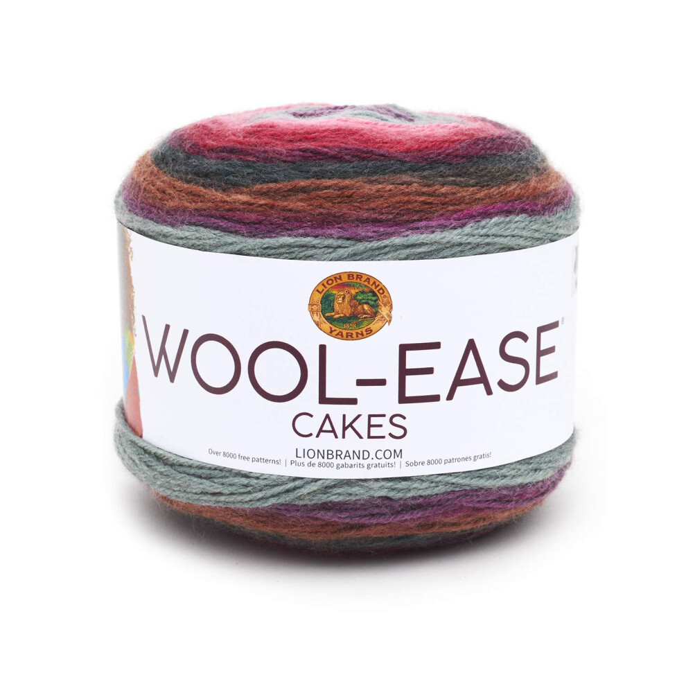 Lion Brand Yarn WoolEase Cakes Yarn  One skein  Aphrodite