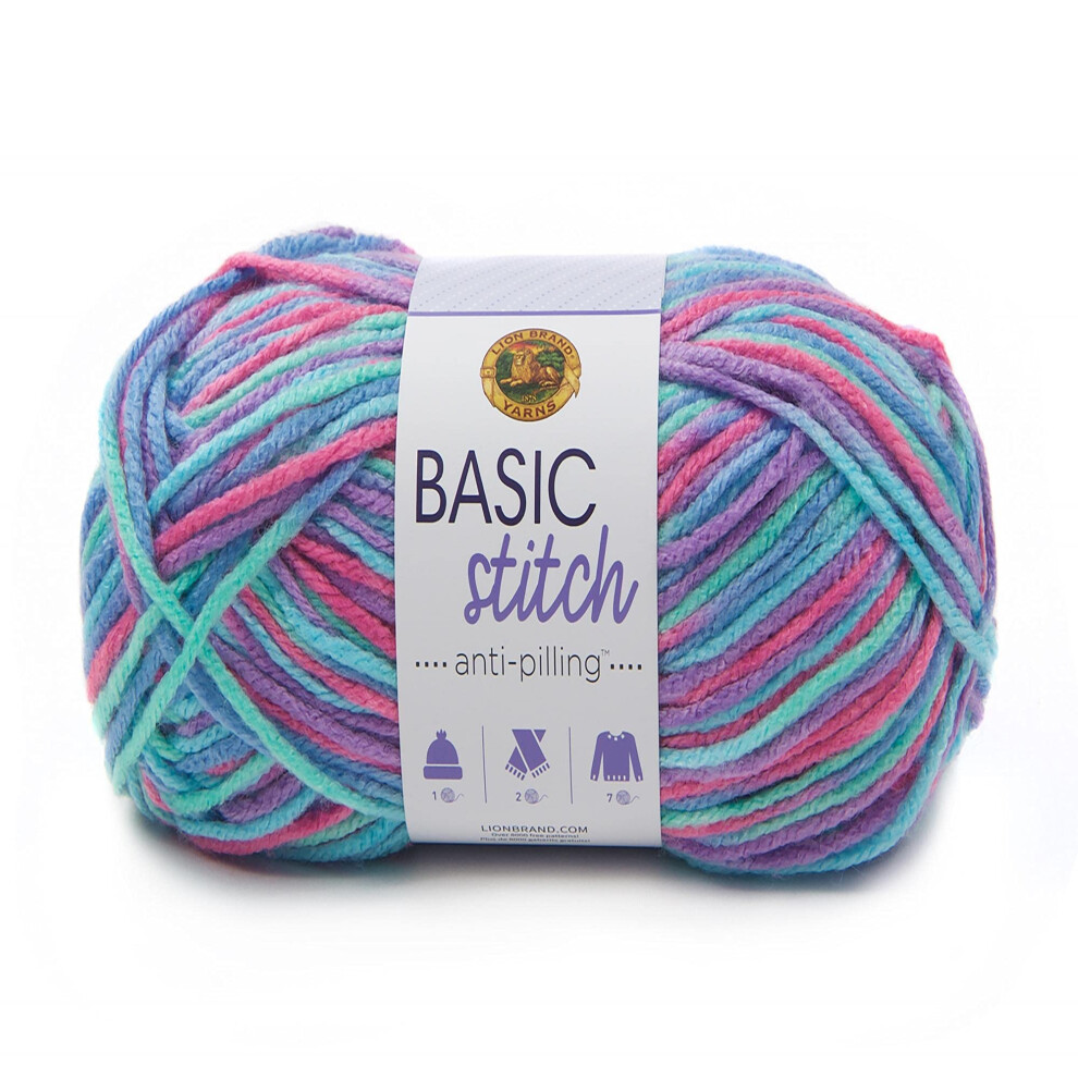 Lion Brand Yarn Basic Stitch AntiPilling Knitting Yarn  Yarn for Crocheting  1Pack  Critter Craze