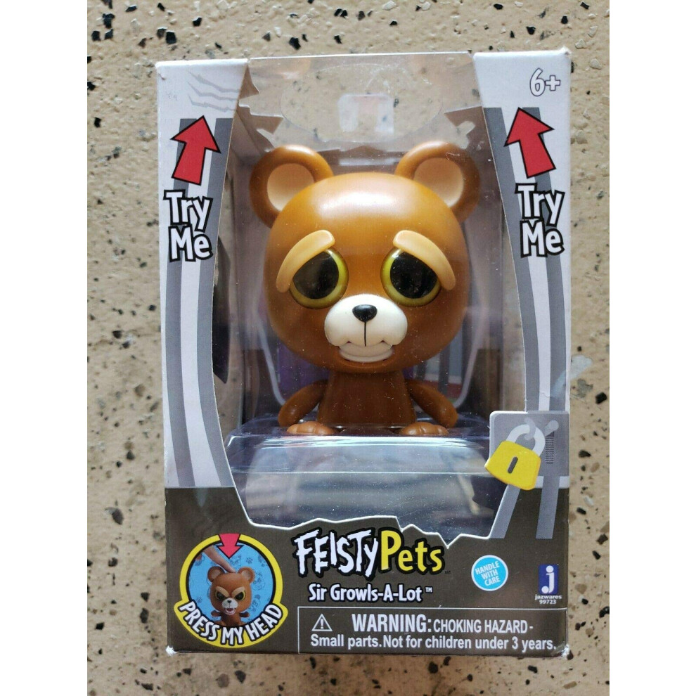 Feisty Pets 4 Figure SirGrowlsALot Bear