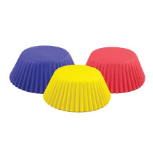 Fox Run Primair Kleuren Bakvorm Set, 3 x 3 x 1.25 inch, Multicolor