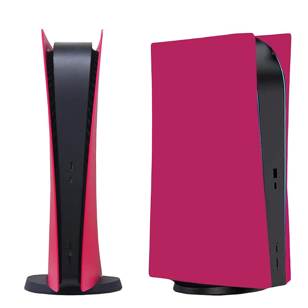 (Digital Cosmic Red) Digital Edition Face Plates Cover Shell Panels For Ps5 Console Playstation 5 Accessories Protective Replacement Faceplate-image-OPC-PFRN9PV-NEW