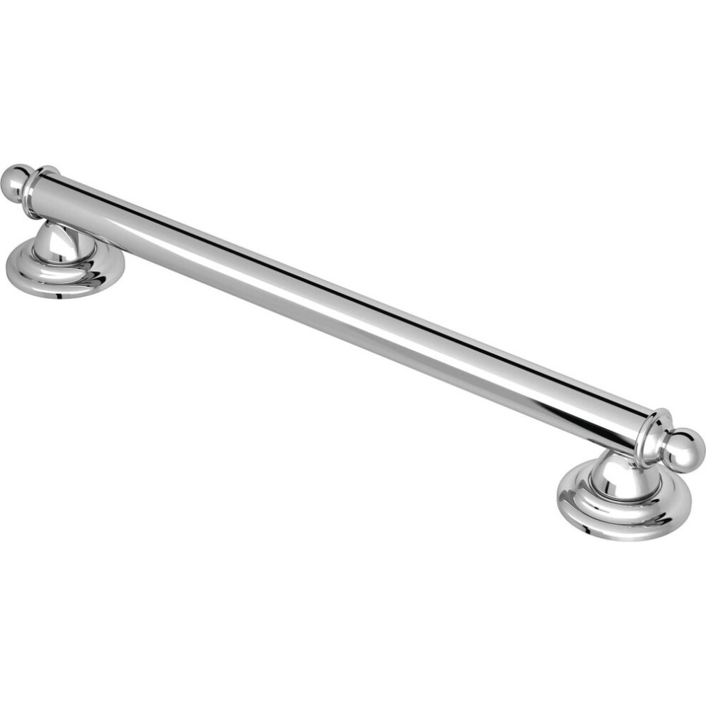 Moen Yg2224ch Bathroom Safety 24-Inch Stainless Steel Traditional Bathroom Grab Bar Chrome
