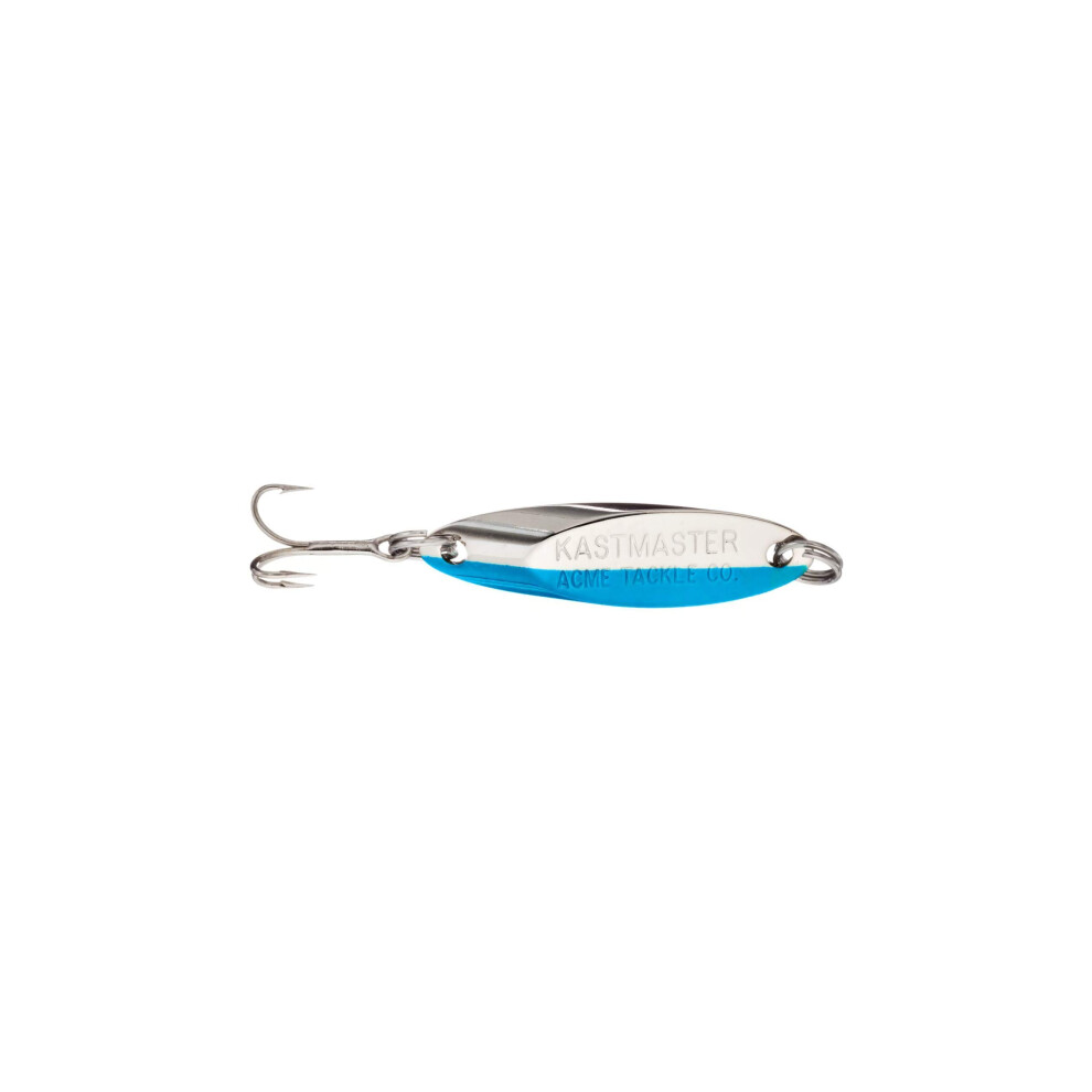 Acme Kastmaster Lure  ChromeNeon Blue  1Ounce