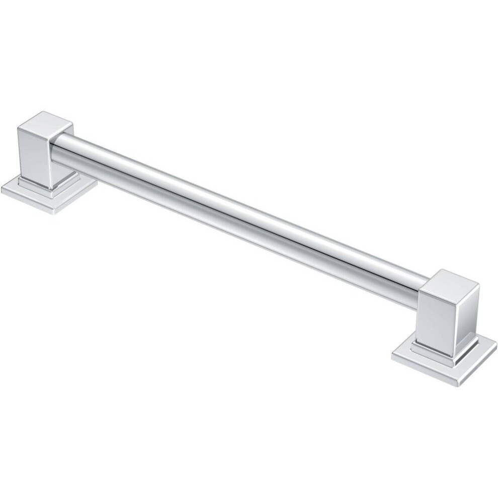 Moen Yg8824ch Bathroom Safety 24-Inch Stainless Steel Modern Bathroom Grab Bar Chrome