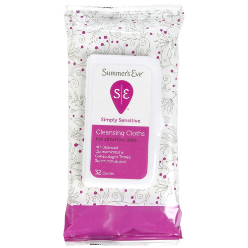 SUMMERS EVE Cleansing Cloths for Sensitive Skin32 ct