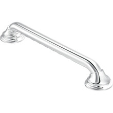 Moen LR8716D3GCH Badkamer Veiligheid 16-Inch Designer Grab Bar met Gebogen Grip, Chroom