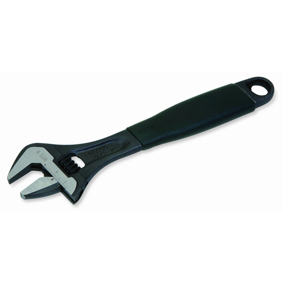 Bahco 9070 R US Adjustable Wrench Ergo  6Inch  Black