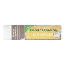 Balm Labial Vegano de Limão Cardamomo Soothing Touch, 7g (85% Orgânico) (Caixa com 12)
