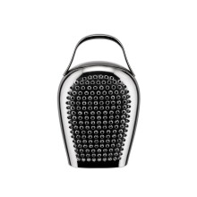 Alessi "Cheese please" Cheese Grater in 18/10 Stainless Steel Mirror Polished, Silver