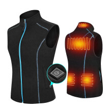(XL) Women Heated Vest Winter Electric Thermal Waistcoat Female Smart Heating Warm Jackets Vest Outdoor Sport Heated Vest Gilet Women