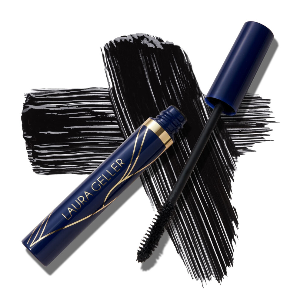 LAURA GELLER NEW YORK Always There Waterproof Lengthening Mascara in Black  LongLasting Mascara for Volume and Length