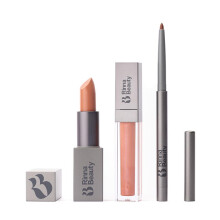 Rinna Beauty Icon Lip Kit - Birthday Suit - All-in-one Lip Kit met Lipstick, Gloss, en Liner - TRUE NUDE look - Vegan