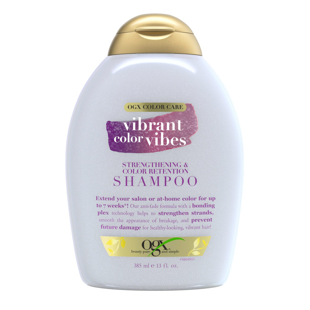 OGX Vibrant Color Vibes Shampoo for ColorTreated Hair  13 fl oz