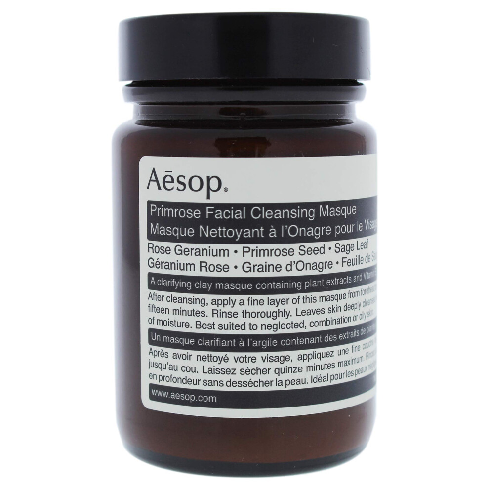 Aesop Primrose Facial Cleansing Masque By Aesop for Unisex  49 Oz Masque  49 Oz